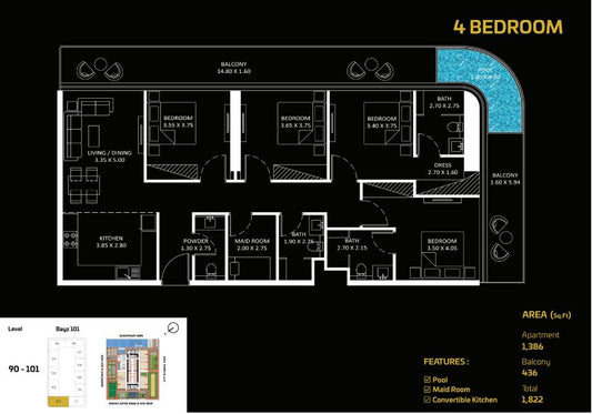 4BR Danube BAYZ 101