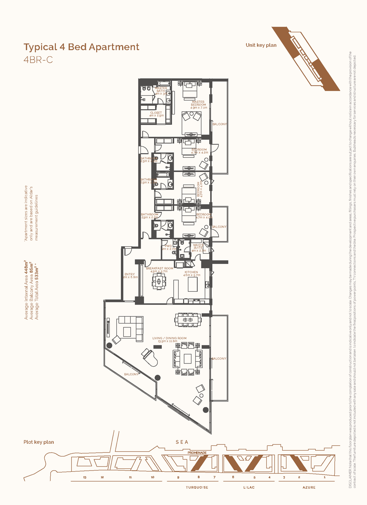 4BR Mamsha Al Saadiyat by Premier Heights Real Estates in Dubai 