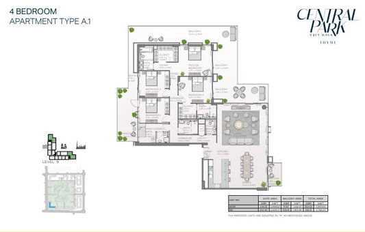 4BR Thyme Central Park