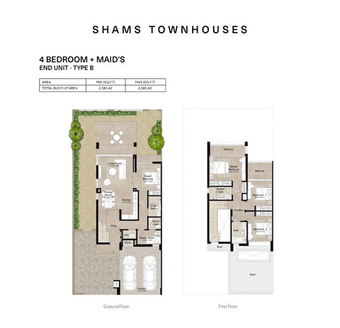 4BR Shams Townhouses