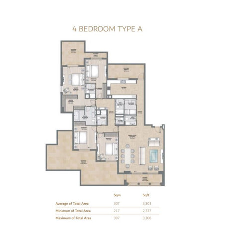 4BR Al Andalus Townhouses & Apartments