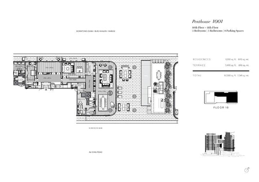 5BR Penthouse Dorchester Collection Residence