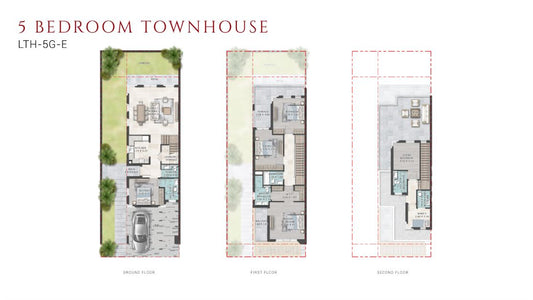 5BR Townhouse Monte Carlo by Premier Heights Real Estates in Dubai 