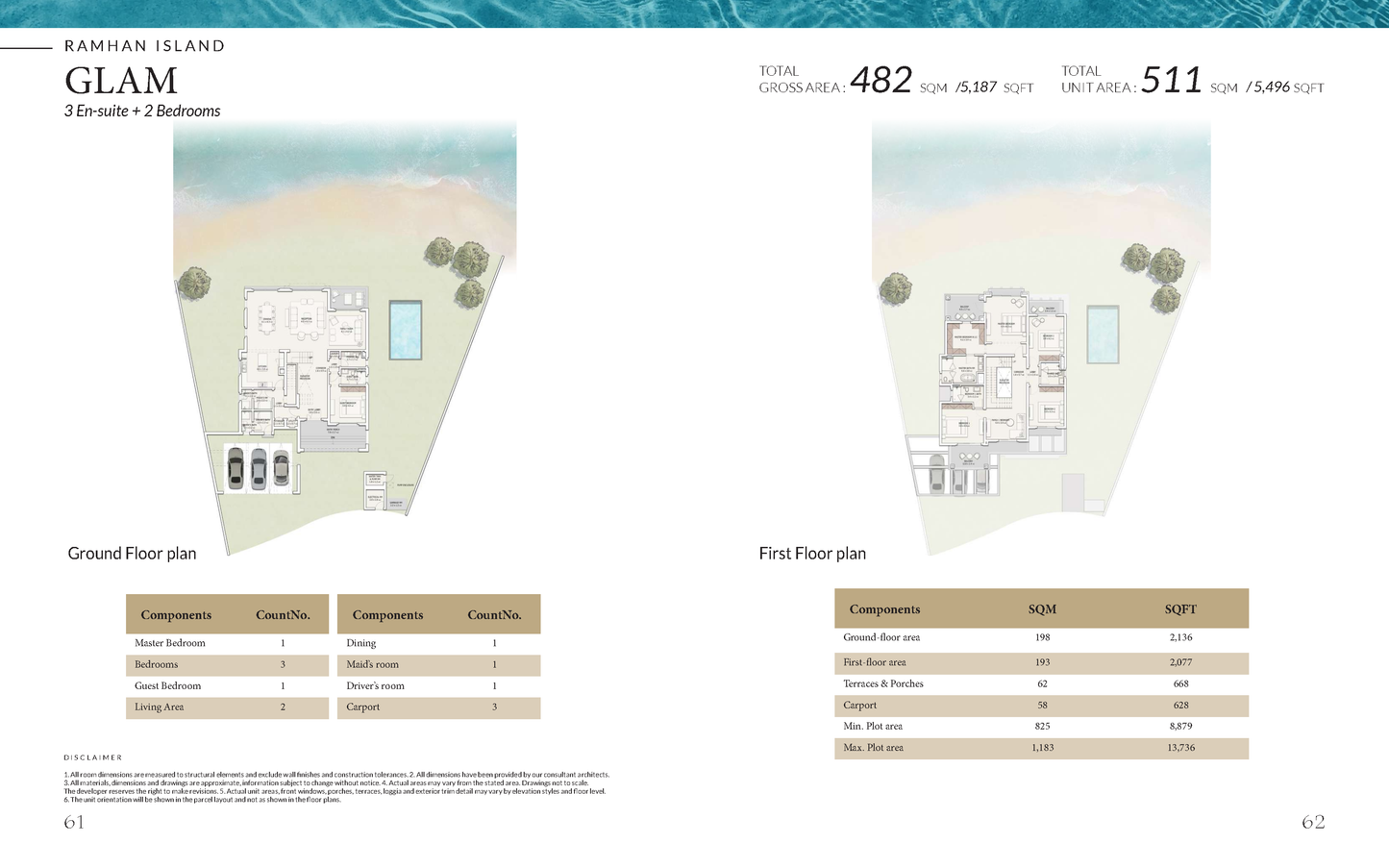 5BR Villa Glam Villas in Ramhan Island by Premier Heights Real Estates in Dubai 