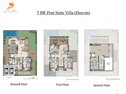 5BR Villa Paradise Hills by Premier Heights Real Estates in Dubai 