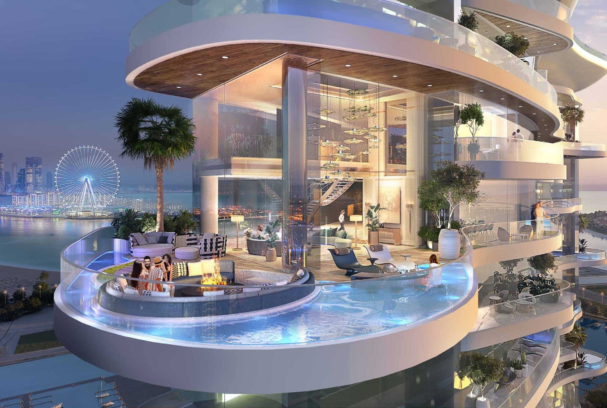 DAMAC Bay by CAVALLI Dubai Beachfront Properties DIVA MALL - Be Your Self !
