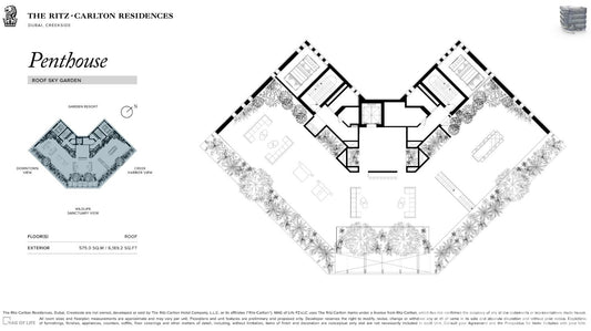 4BR Penthouse The Ritz-Carlton Al Jaddaf