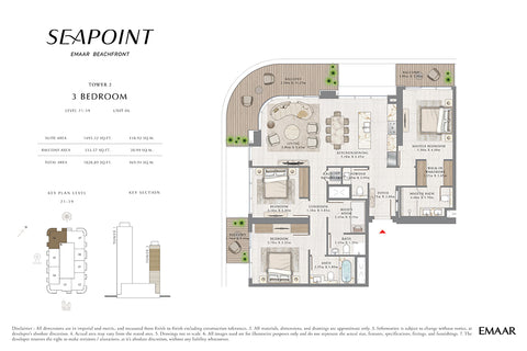 3BR Seapoint by EMAAR