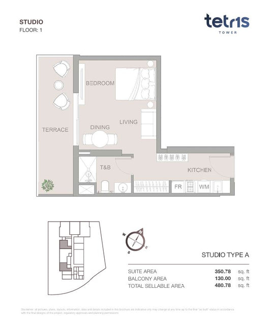 STD Tetr1s Tower by Premier Heights Real Estates in Dubai 