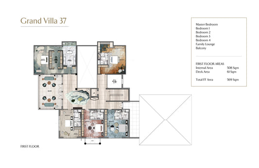 Zabeel Saray Palm 5BR Royal Villa